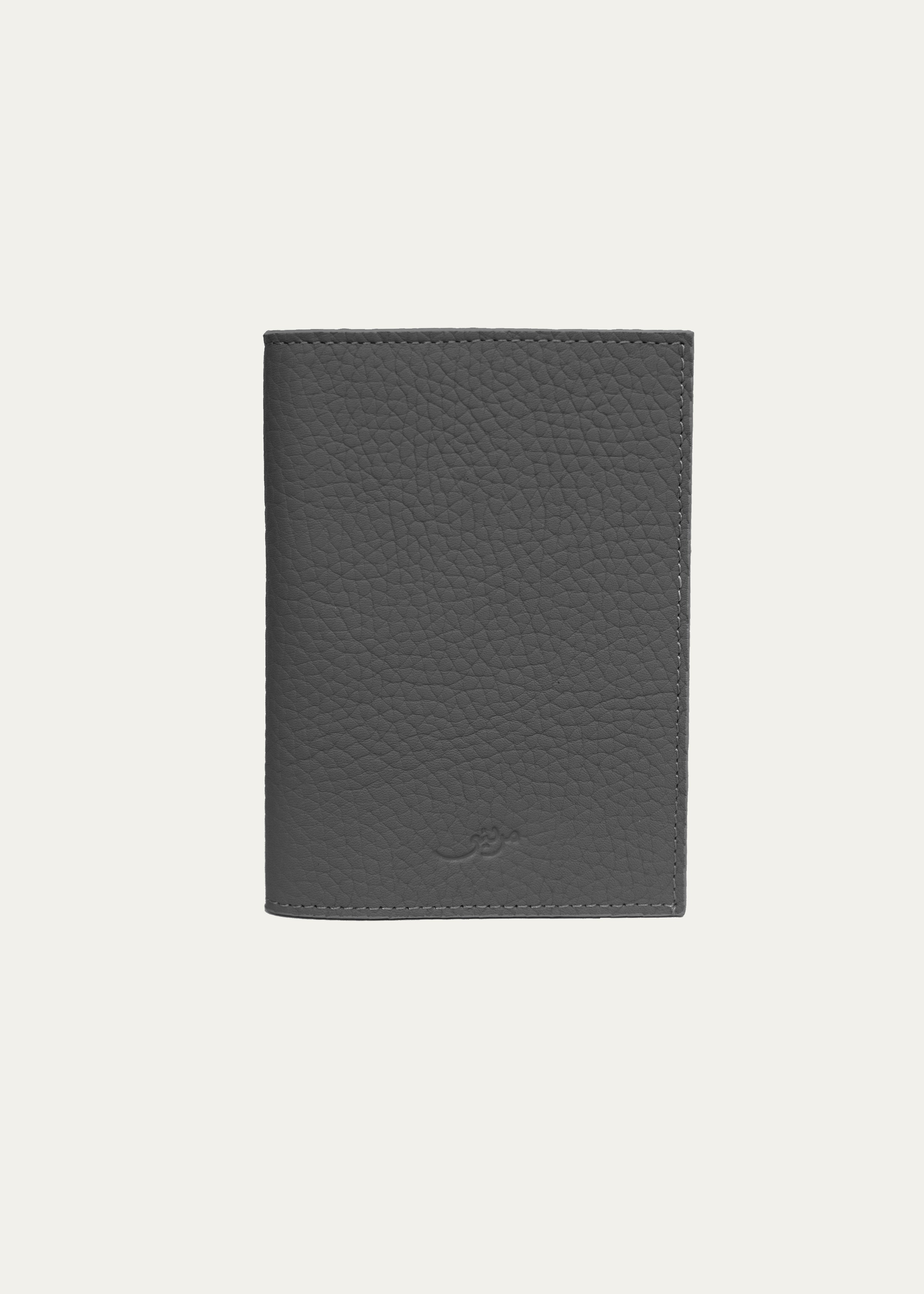 Grey Passport Cover