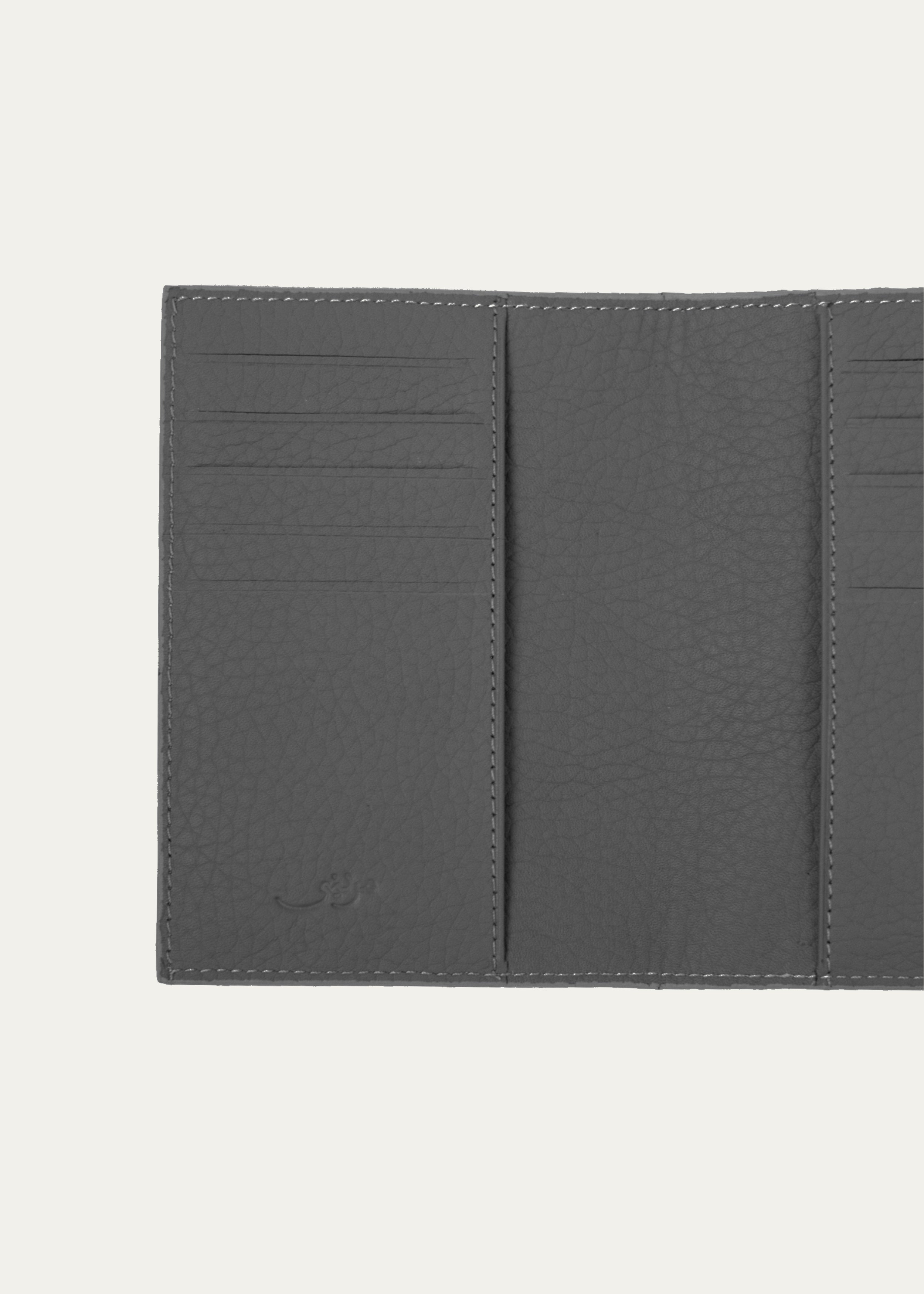 Grey Passport Cover