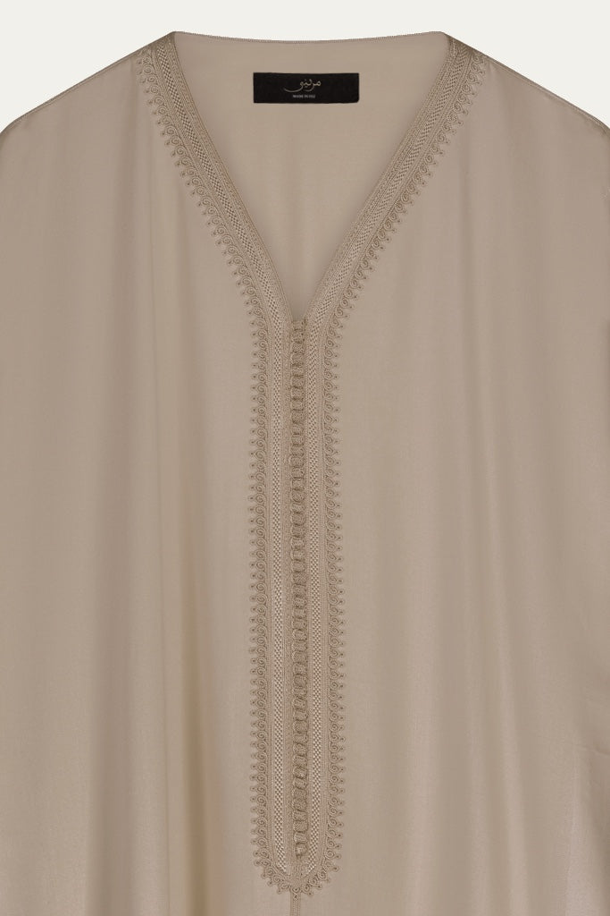 Beige Qandura